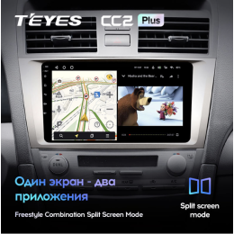 Штатная магнитола Teyes CC2 Plus 6/128 ГБ для Toyota Camry V40 2006-2011 на Android 10.0