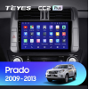 Штатная магнитола Teyes CC2 Plus 6/128 ГБ для Toyota Land Cruiser Prado 150 2009-2013 на Android 10.0