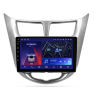 Штатная магнитола Teyes CC2 Plus 6/128 ГБ для Hyundai Solaris I 2011-2017 на Android 10.0