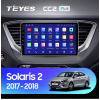 Штатная магнитола Teyes CC2 Plus 6/128 ГБ для Hyundai Solaris II 2017-2020 на Android 10.0