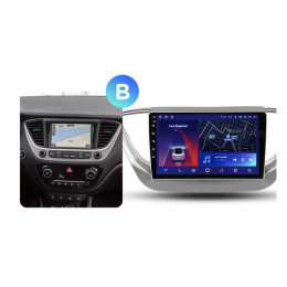 Штатная магнитола Teyes CC2 Plus 6/128 ГБ для Hyundai Solaris II 2017-2020 на Android 10.0