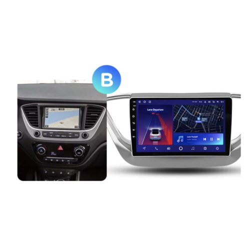 Штатная магнитола Teyes CC2 Plus 6/128 ГБ для Hyundai Solaris II 2017-2020 на Android 10.0