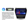 Штатная магнитола Teyes CC2 Plus 6/128 ГБ для Hyundai Santa Fe III 2012-2019 на Android 10.0