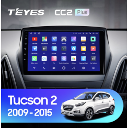 Штатная магнитола Teyes CC2 Plus 6/128 ГБ для Hyundai ix35, Tucson II 2010-2015 на Android 10.0