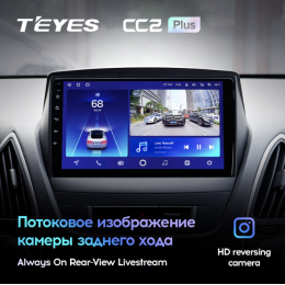 Штатная магнитола Teyes CC2 Plus 6/128 ГБ для Hyundai ix35, Tucson II 2010-2015 на Android 10.0