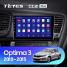 Штатная магнитола Teyes CC2 Plus 6/128 ГБ для Kia Optima III 2010-2013 на Android 10.0