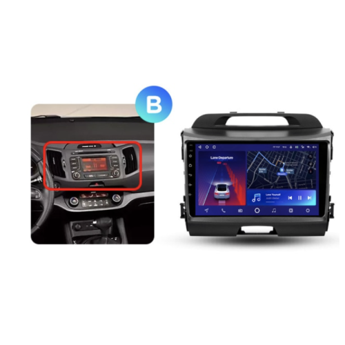 Штатная магнитола Teyes CC2 Plus 6/128 ГБ для KIA Sportage III 2010-2016 на Android 10.0