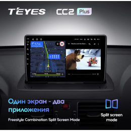 Штатная магнитола Teyes CC2 Plus 6/128 ГБ для Volvo XC90 I 2006-2014 на Android 10.0