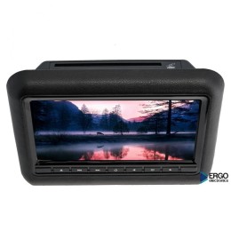 НАВЕСНОЙ МОНИТОР НА ПОДГОЛОВНИК ERGO ER9L СО ВСТРОЕННЫМ DVD ПЛЕЕРОМ И МОНИТОРОМ 9