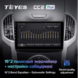 Штатная магнитола Teyes CC2 Plus 6/128 ГБ для Chevrolet Trailblazer II 2012-2016 на Android 10.0