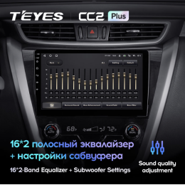 Автомагнитола Teyes CC2 Plus 6/128 ГБ для Nissan Murano 2015-2022 на Android 10.0