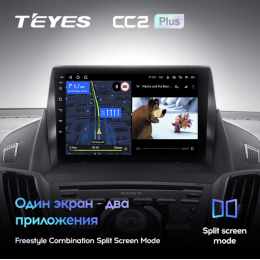 Штатная магнитола Teyes CC2 Plus 6/128 ГБ для Ford Kuga II 2013-2019 на Android 10.0