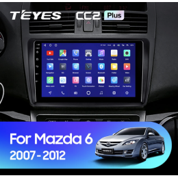 Штатная магнитола Teyes CC2 Plus 6/128 ГБ для Mazda 6 2002-2007 на Android 10.0