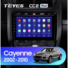 Штатная магнитола Teyes CC2 Plus 6/128 ГБ для Porsche Cayenne I (955) 2002-2006 на Android 10.0