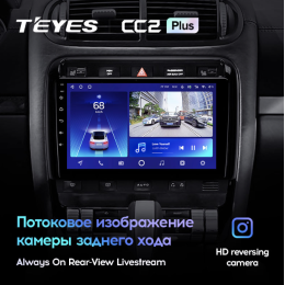 Штатная магнитола Teyes CC2 Plus 6/128 ГБ для Porsche Cayenne I (955) 2002-2006 на Android 10.0