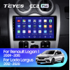 Штатная магнитола Teyes CC2 Plus 6/128 ГБ для Lada Largus I 2012-2020 на Android 10.0