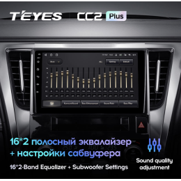 Штатная магнитола Teyes CC2 Plus 6/128 ГБ для Toyota Alphard III 2015-2020 на Android 10.0