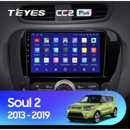 Штатная магнитола Teyes CC2 Plus 4/64 для KIA Soul II 2013-2019 на Android 10.0