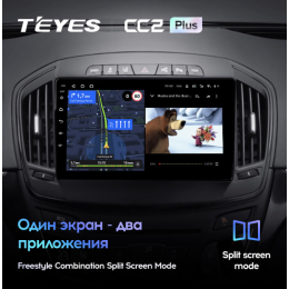 Штатная магнитола Teyes CC2 Plus 4/64 ГБ для Opel Insignia I 2013-2017 на Android 10.0