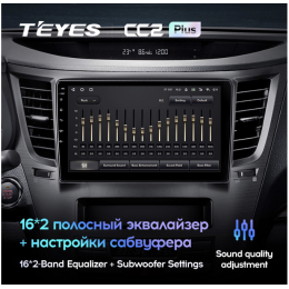 Автомагнитола Teyes CC2 Plus 4/64 ГБ для Subaru Legacy V, Outback IV 2009-2014 на Android 10.0