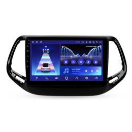 Штатная магнитола Teyes CC2 Plus 4/64 ГБ для Jeep Compass II 2017-2024 на Android 10.0