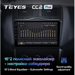 Штатная магнитола Teyes CC2 Plus 4/64 ГБ для LADA Granta Cross 2018-2025 на Android 10.0