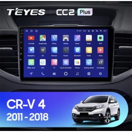 Штатная магнитола Teyes CC2 Plus 4/64 ГБ для Honda CR-V IV 2012-2016 на Android 10.0