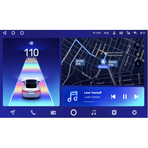 Штатная магнитола Teyes CC2 Plus 4/64 ГБ для Toyota Land Cruiser Prado 120 2002-2009 на Android 10.0