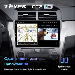 Штатная магнитола Teyes CC2 Plus 4/64 ГБ для Toyota Camry V55 2014-2018 на Android 10.0