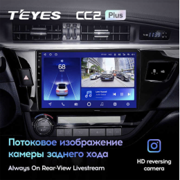 Штатная магнитола Teyes CC2 Plus 4/64 ГБ для Toyota Corolla XI 2013-2015 на Android 10.0