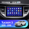 Автомагнитола Teyes CC2 Plus 4/64 ГБ для Hyundai Tucson III 2015-2018 на Android 10.0