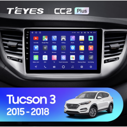 Автомагнитола Teyes CC2 Plus 4/64 ГБ для Hyundai Tucson III 2015-2018 на Android 10.0