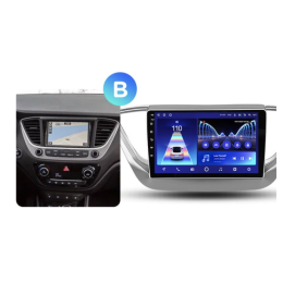 Штатная магнитола Teyes CC2 Plus 4/64 ГБ для Hyundai Solaris II 2017-2020 на Android 10.0