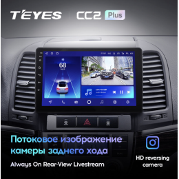 Штатная магнитола Teyes CC2 Plus 4/64 ГБ для Hyundai Santa Fe III 2005-2012 на Android 10.0