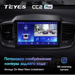 Штатная магнитола Teyes CC2 Plus 4/64 ГБ для Kia Sorento III Prime 2015-2020 на Android 10.0