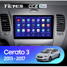 Штатная магнитола Teyes CC2 Plus 4/64 ГБ для KIA Cerato III 2013-2018 на Android 10.0