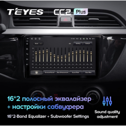 Штатная магнитола Teyes CC2 Plus 4/64 ГБ для KIA Rio IV 2017-2020 на Android 10.0