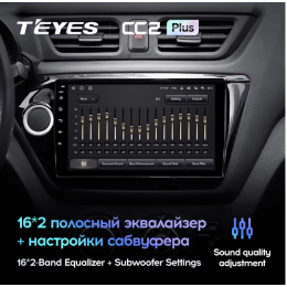 Штатная магнитола Teyes CC2 Plus 4/64 ГБ для Kia Rio III 2011-2017 на Android 10.0