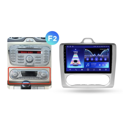 Штатная магнитола Teyes CC2 Plus 4/64 ГБ для Ford Focus II 2005-2011 на Android 10.0