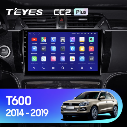 Штатная магнитола Teyes CC2 Plus 4/64 ГБ для Zotye T600 на Android 10.0