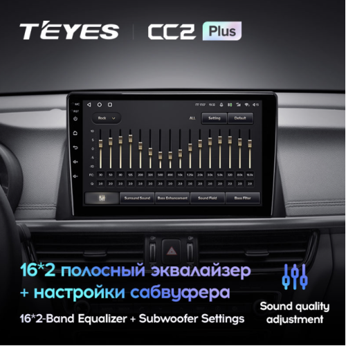 Штатная магнитола Teyes CC2 Plus 4/64 ГБ для Kia Optima IV 2016-2020 на Android 10.0