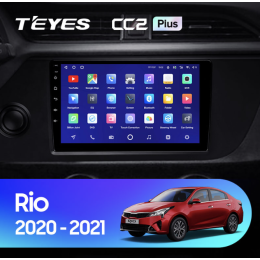 Штатная магнитола Teyes CC2 Plus 4/64 ГБ для KIA Rio IV 2020-2023 на Android 10.0