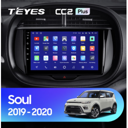 Штатная магнитола Teyes CC2 Plus 4/64 ГБ для Kia Soul III 2019-2024 на Android 10.0