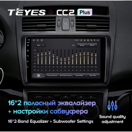 Штатная магнитола Teyes CC2 Plus 4/64 ГБ для Mazda 6 2007-2012 на Android 10.0