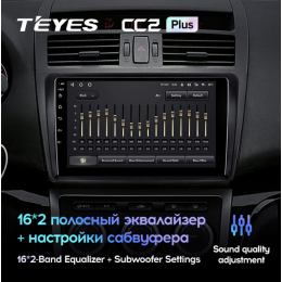 Штатная магнитола Teyes CC2 Plus 4/64 ГБ для Mazda 6 2002-2007 на Android 10.0