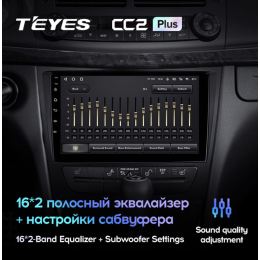 Штатная магнитола Teyes CC2 Plus 4/64 ГБ для Mercedes E-klasse (W211) 2002-2009 на Android 10.0
