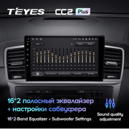 Штатная магнитола Teyes CC2 Plus 4/64 ГБ для Mercedes ML-class (W166) 2011-2015, GL-class (X166) 2012-2016 на Android 10.0