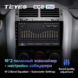 Штатная магнитола Teyes CC2 Plus 4/64 ГБ для Suzuki Vitara III 2005-2015 на Android 10.0