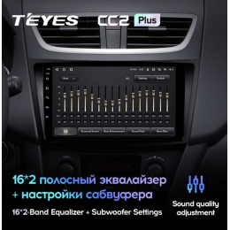 Штатная магнитола Teyes CC2 Plus 4/64 ГБ для Suzuki Swift IV 2011-2017 на Android 10.0