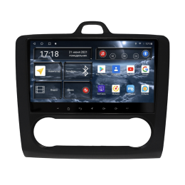 Штатная магнитола Redpower 71136B для Ford Focus II 2005-2011 с климат-контролем на Android 10.0